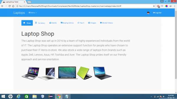 Free Download Laptop Shop Project in Hibernate framework with Source ...